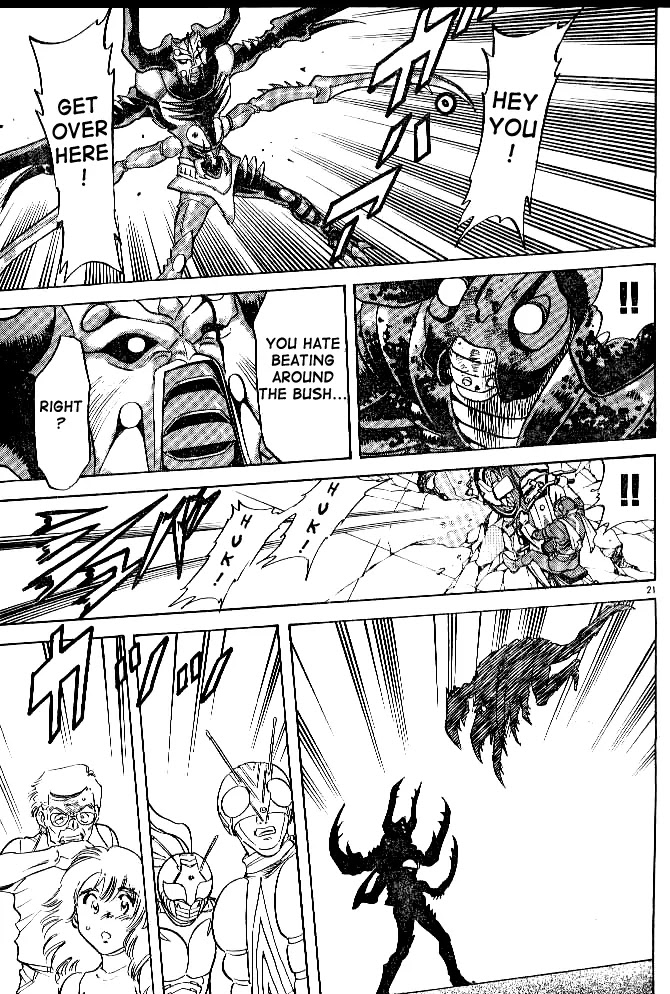 Kamen Rider Spirits Chapter 35 page 19 - Chapter 35 : Awaken