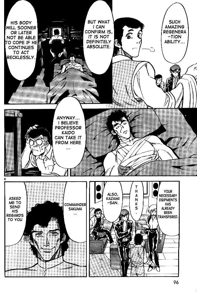 Kamen Rider Spirits Chapter 36 page 7 - Chapter 36 : Parting