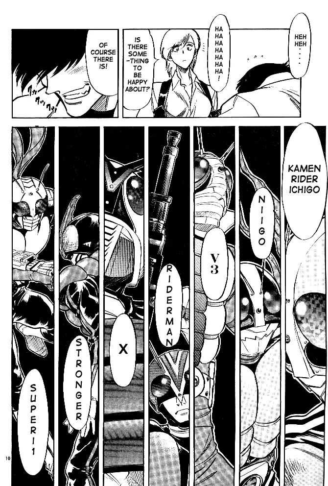 Kamen Rider Spirits Chapter 36 page 9 - Chapter 36 : Parting