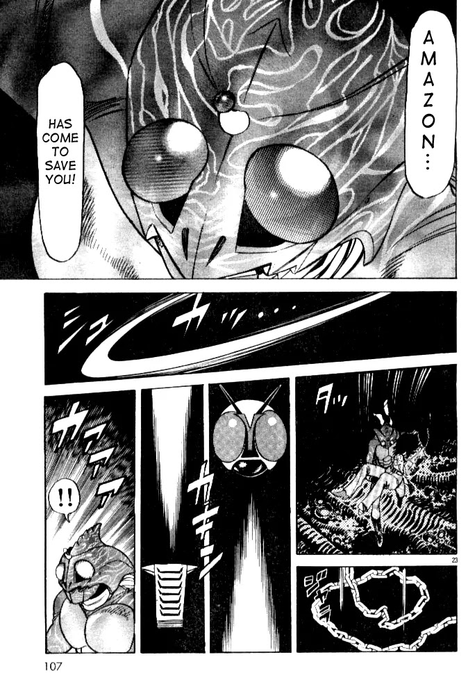 Kamen Rider Spirits Chapter 39 page 24 - Chapter 39 : Demon's Temple