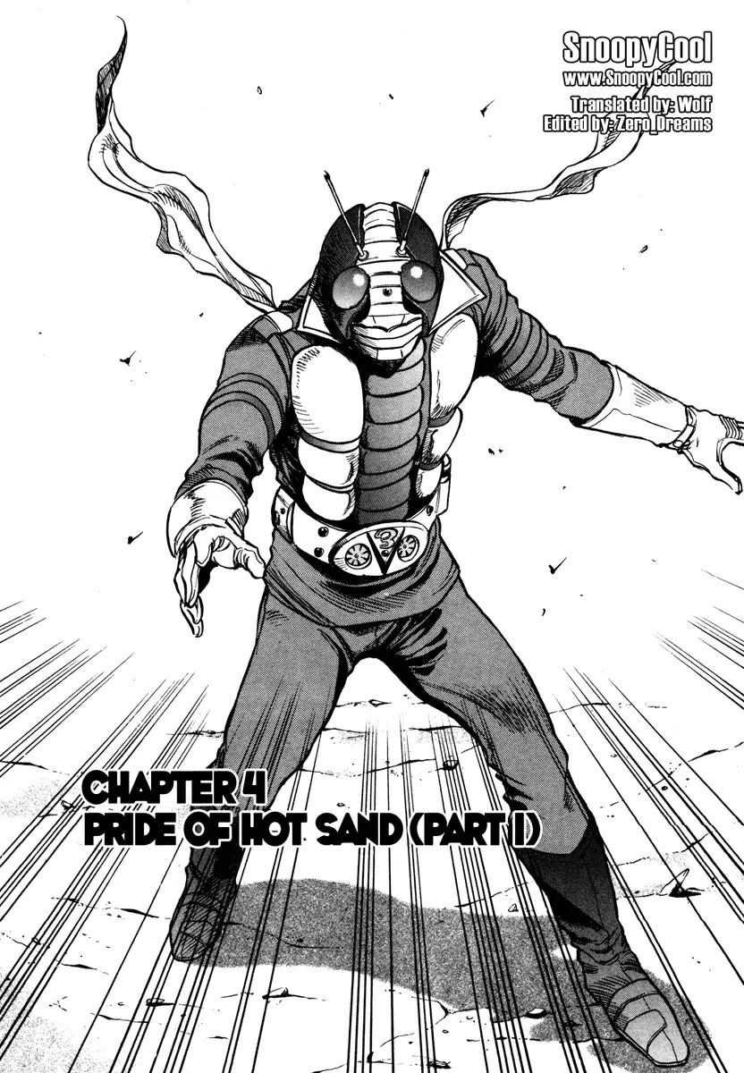 Kamen Rider Spirits Chapter 4 page 2 - Chapter 4 : Pride of Hot Sand - Part 1