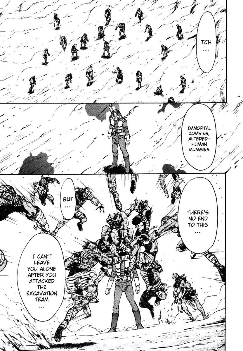 Kamen Rider Spirits Chapter 4 page 5 - Chapter 4 : Pride of Hot Sand - Part 1