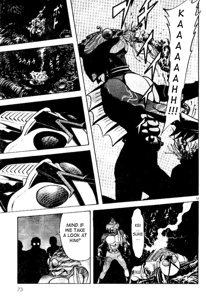 Kamen Rider Spirits Chapter 40 page 12 - Chapter 40 : Rescue