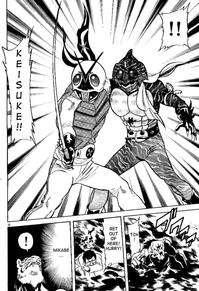 Kamen Rider Spirits Chapter 40 page 21 - Chapter 40 : Rescue