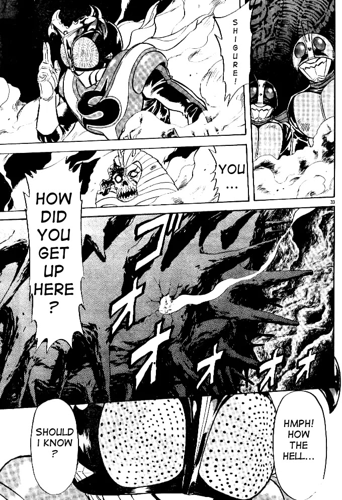 Kamen Rider Spirits Chapter 40 page 30 - Chapter 40 : Rescue