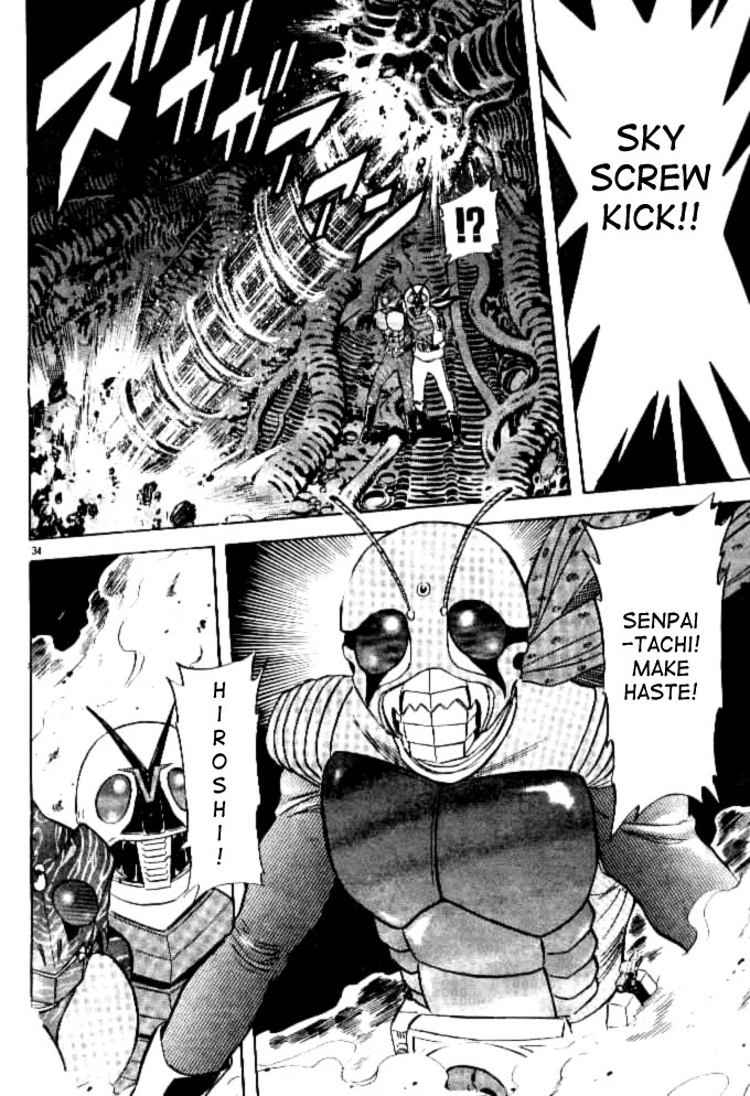 Kamen Rider Spirits Chapter 40 page 31 - Chapter 40 : Rescue