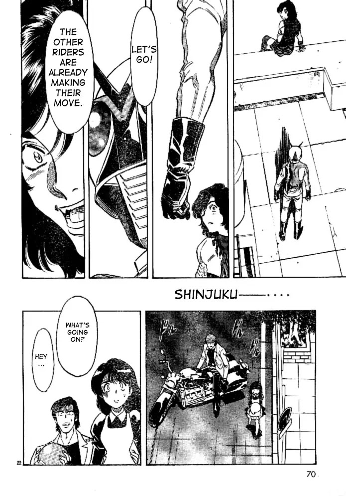 Kamen Rider Spirits Chapter 44 page 20 - Chapter 44 : Shinjuku