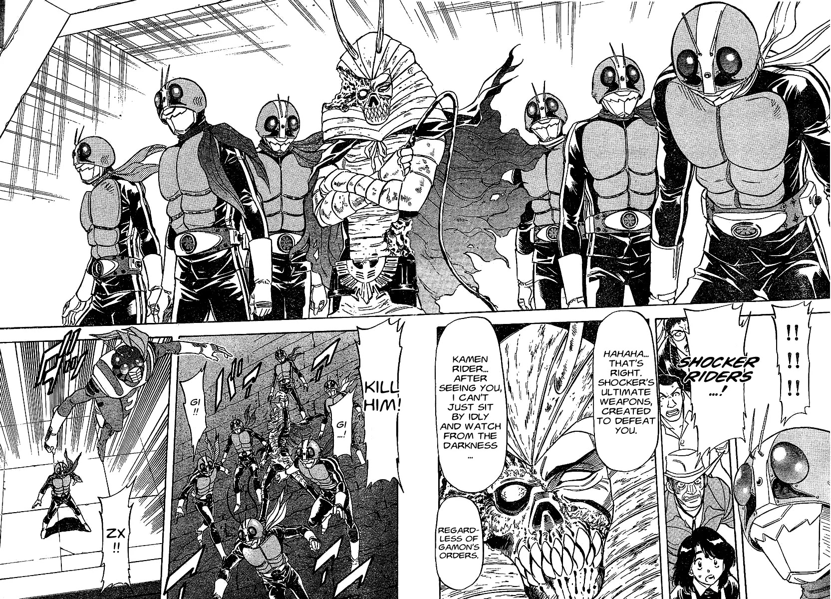Kamen Rider Spirits Chapter 45 page 13 - Chapter 45 : Forget Memories
