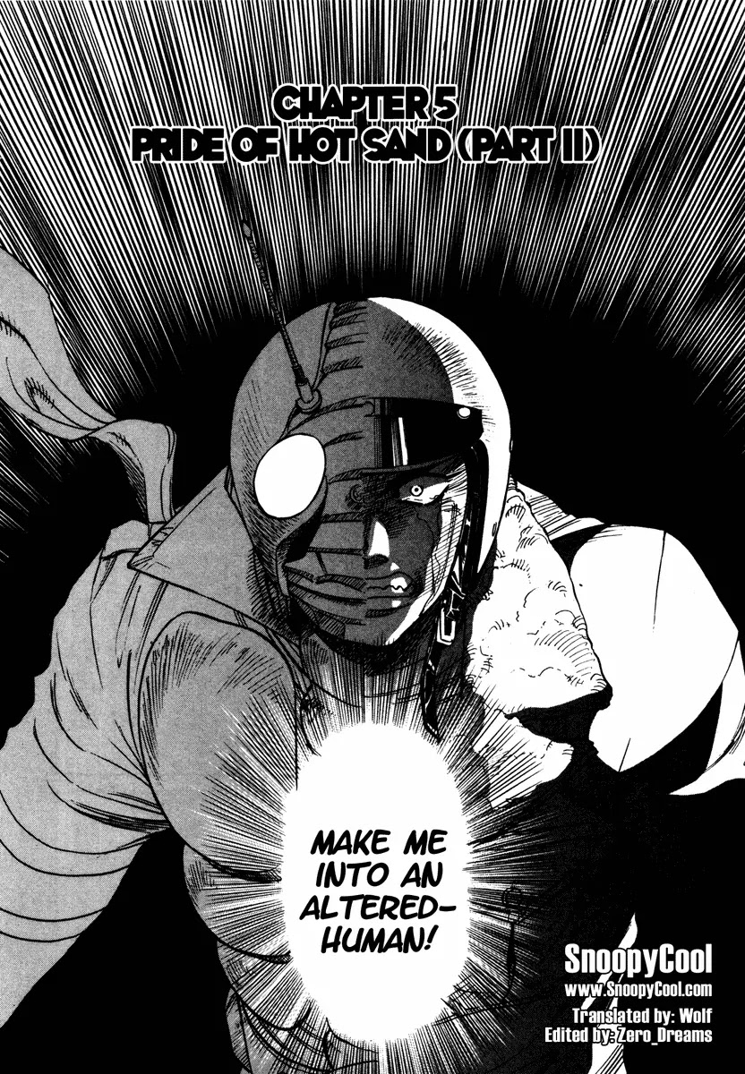 Kamen Rider Spirits Chapter 5 page 2 - Chapter 5: Pride of Hot Sand part 2