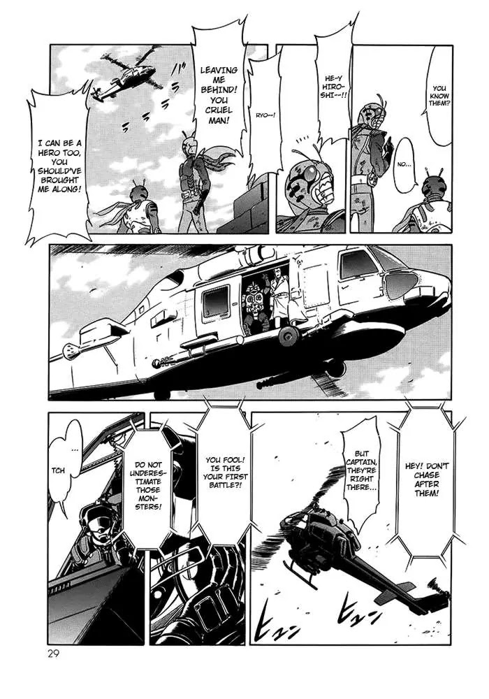 Kamen Rider Spirits Chapter 55 page 12 - Chapter 55 : Go Forth