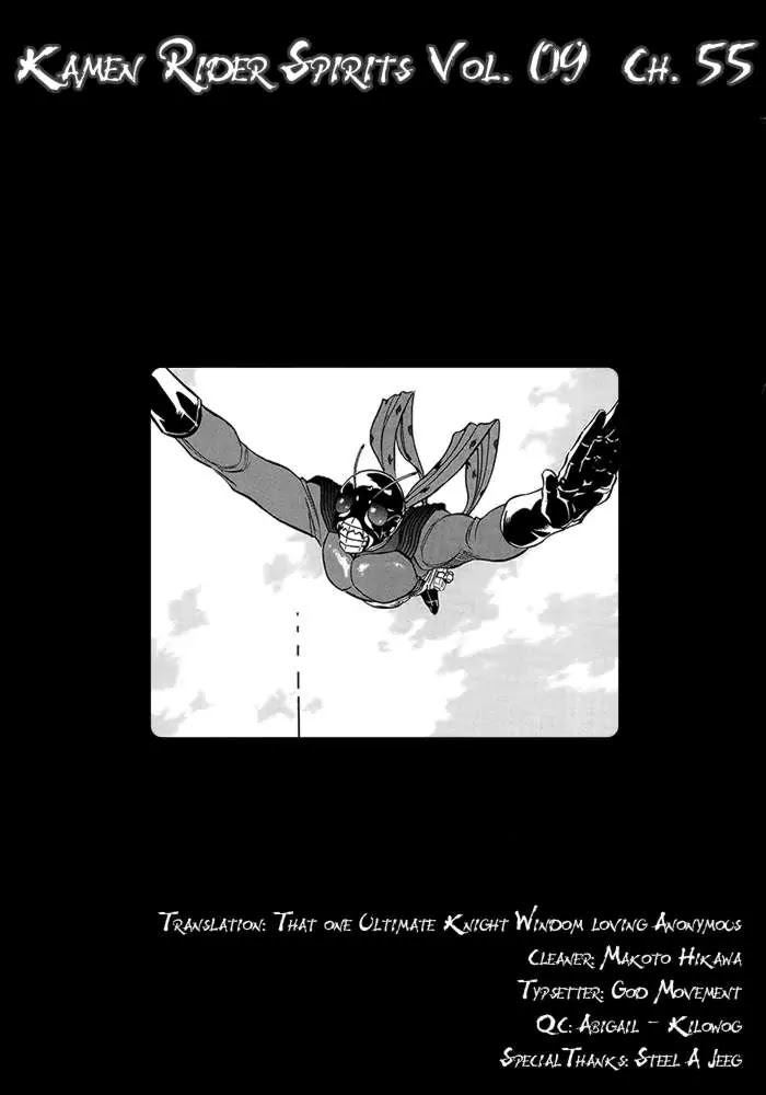 Kamen Rider Spirits Chapter 55 page 36 - Chapter 55 : Go Forth