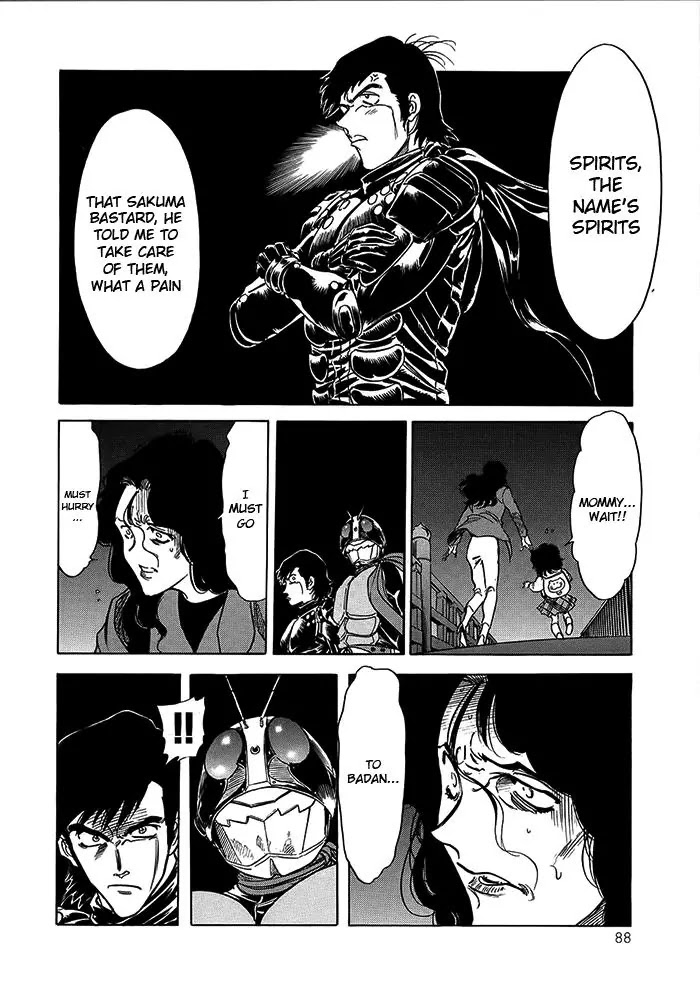 Kamen Rider Spirits Chapter 57 page 4 - Chapter 57 : Evil Capital
