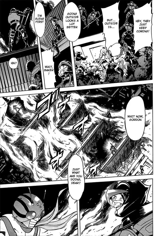 Kamen Rider Spirits Chapter 58 page 19 - Chapter 58 : Shield