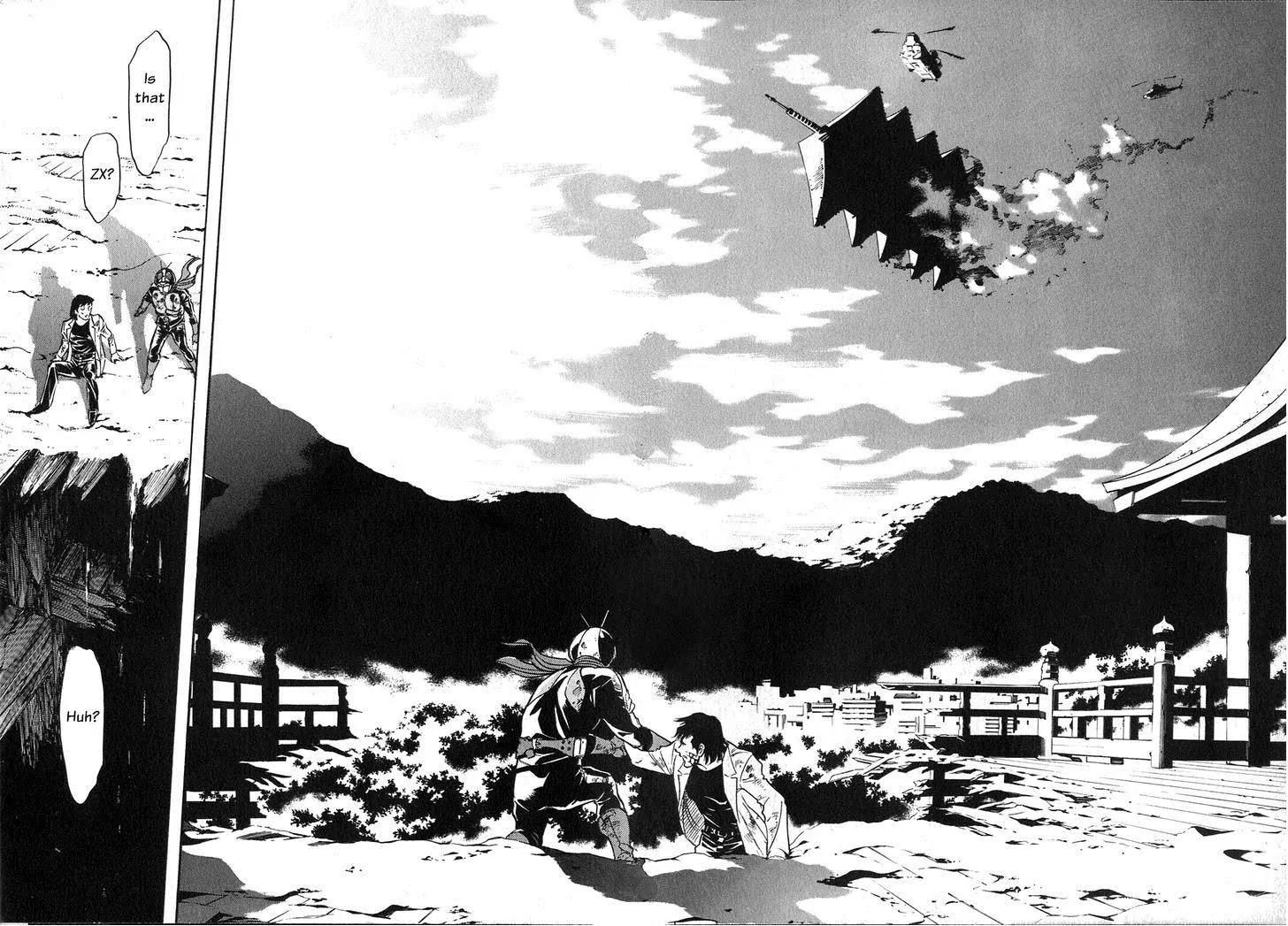 Kamen Rider Spirits Chapter 59 page 35 - Chapter 59: Formation of Spirits