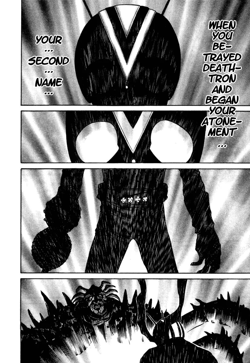 Kamen Rider Spirits Chapter 6 page 36 - Chapter 6: Memories of the Right Arm
