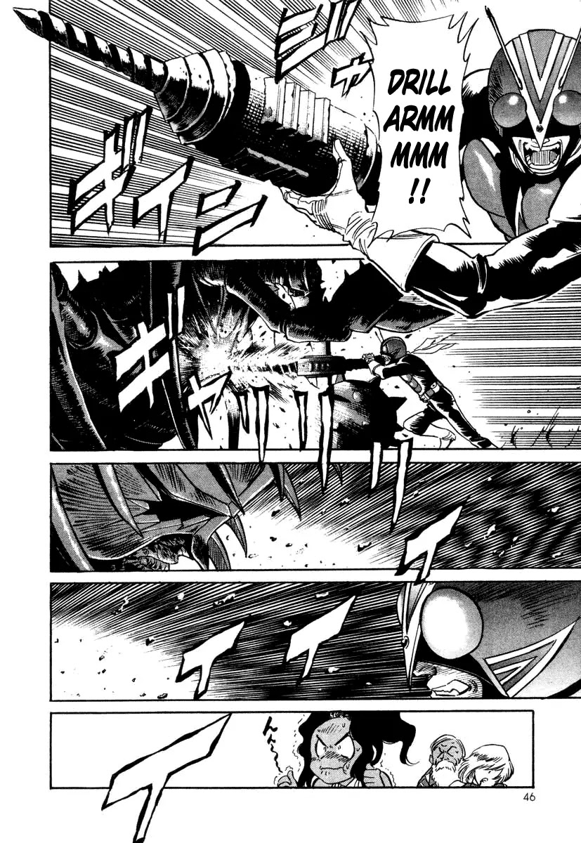 Kamen Rider Spirits Chapter 6 page 42 - Chapter 6: Memories of the Right Arm