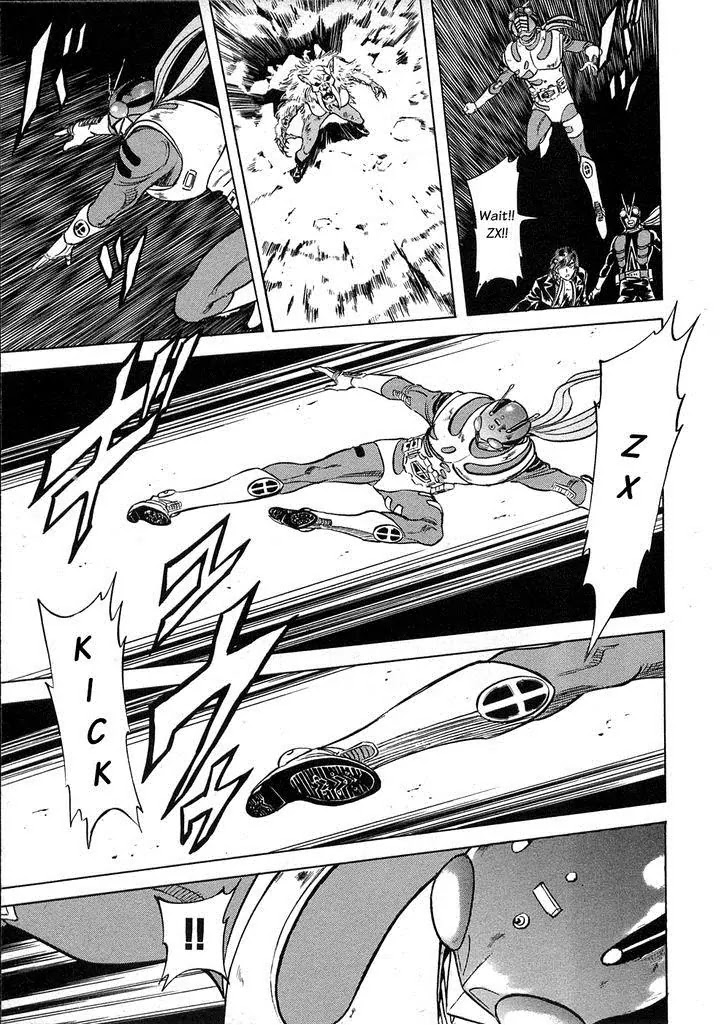Kamen Rider Spirits Chapter 63 page 8 - Chapter 63: Graveyard