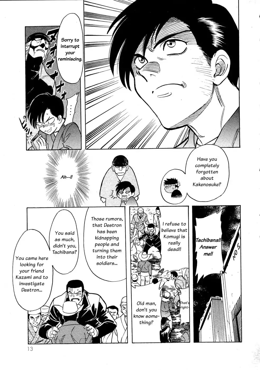 Kamen Rider Spirits Chapter 64 page 13 - Chapter 64: Glowing Fang