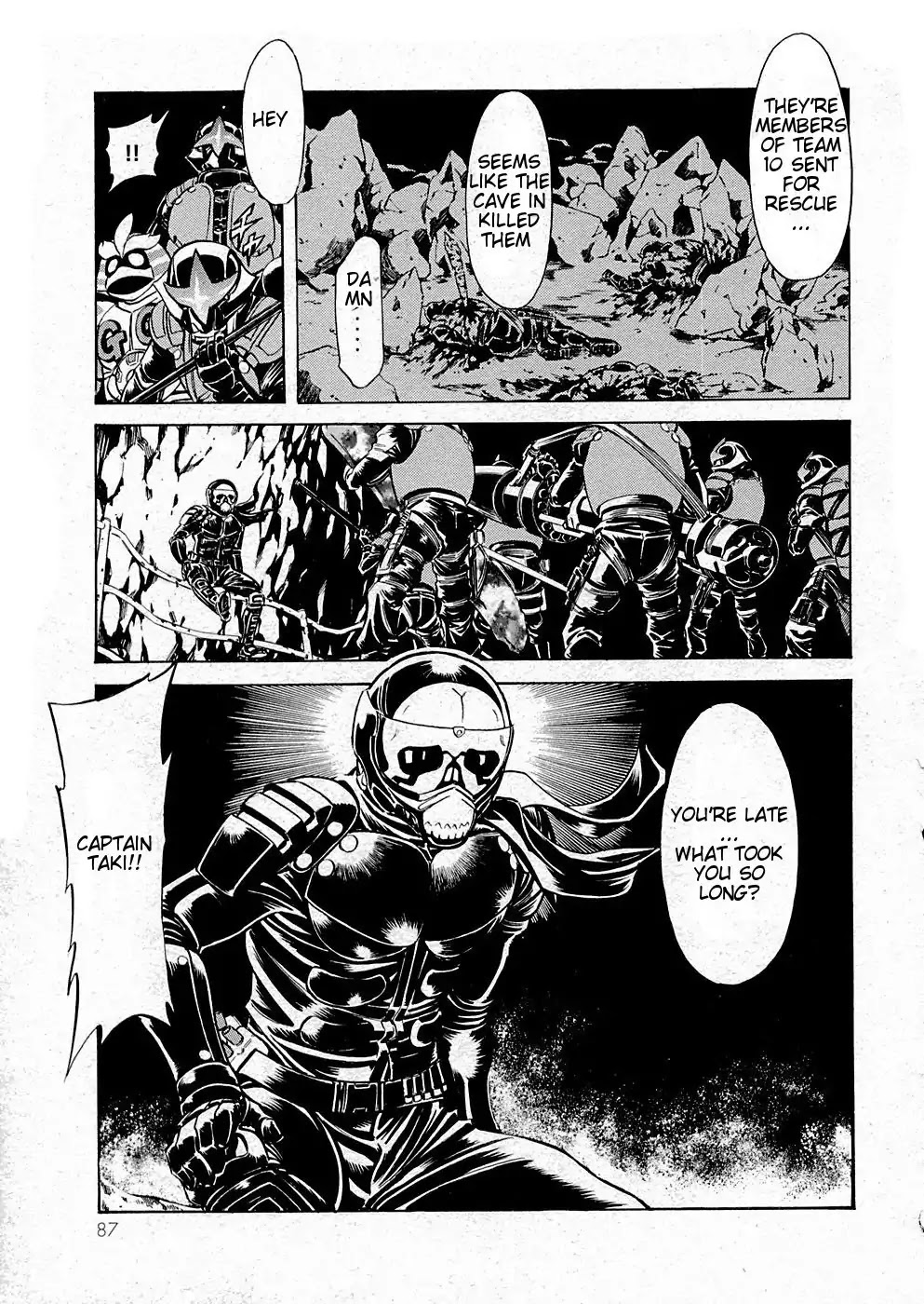 Kamen Rider Spirits Chapter 66 page 17 - Chapter 66: Hell Wheel