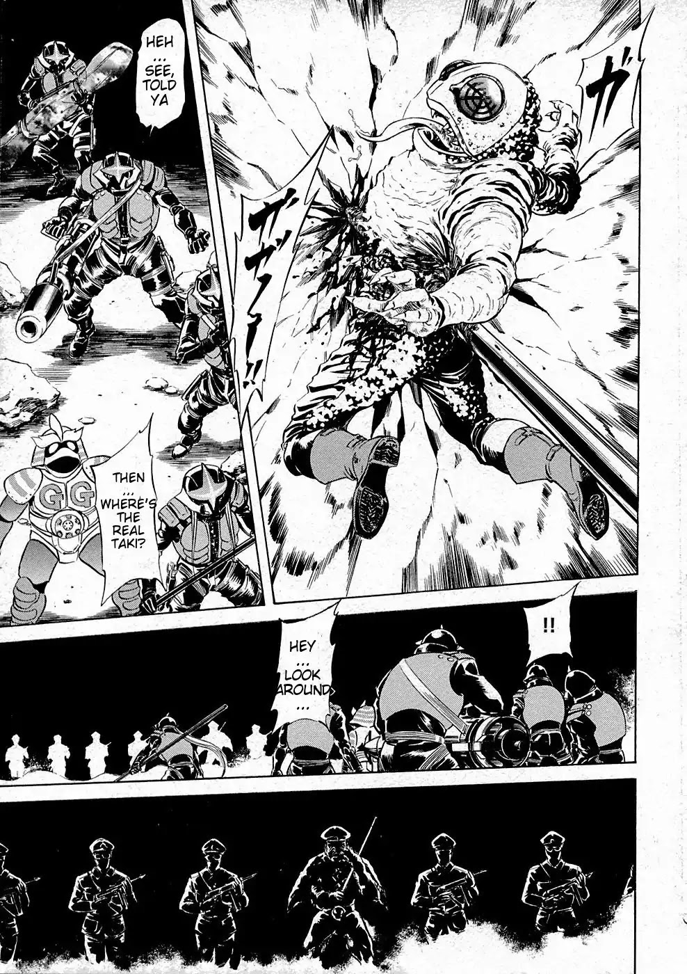 Kamen Rider Spirits Chapter 66 page 21 - Chapter 66: Hell Wheel