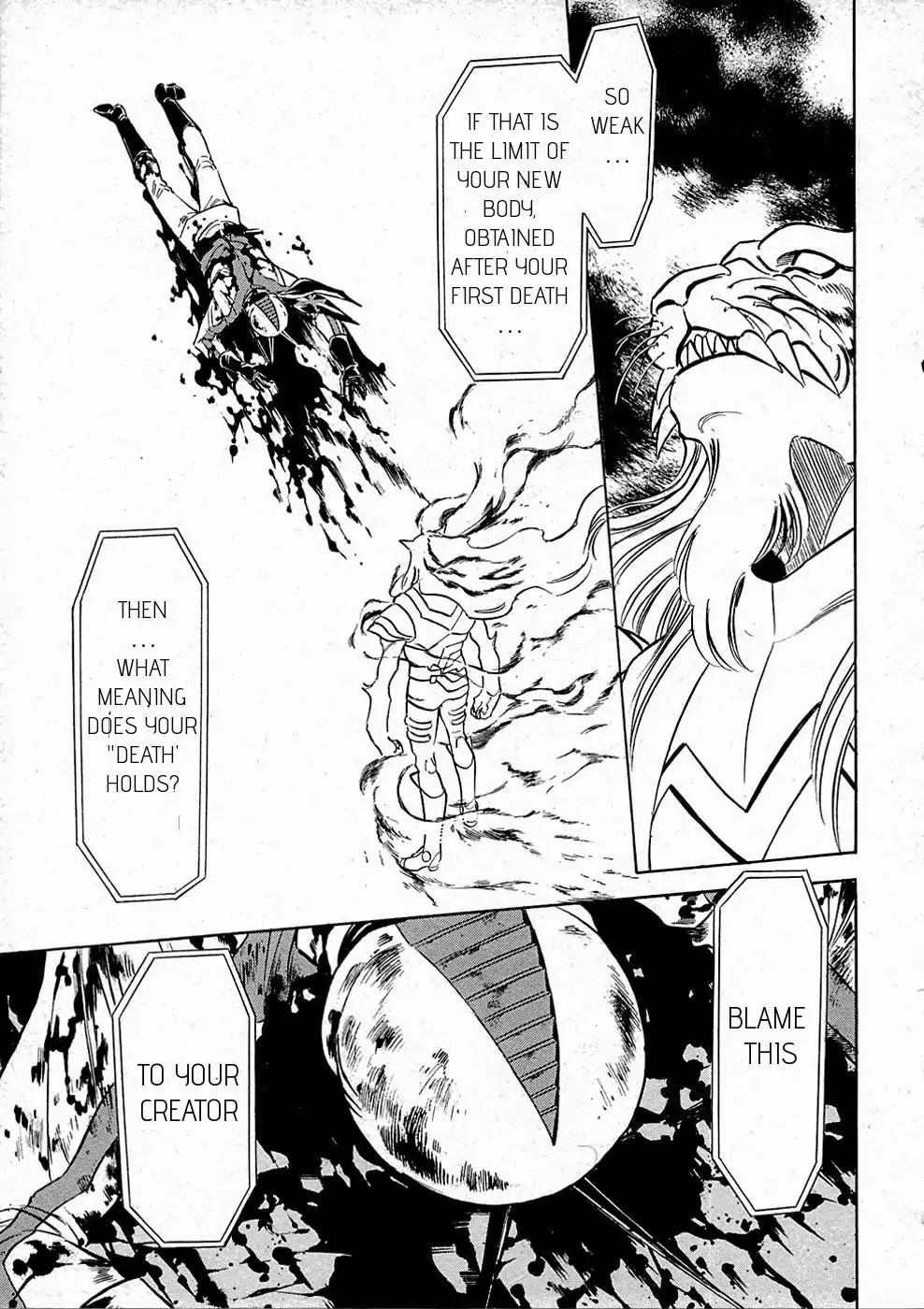 Kamen Rider Spirits Chapter 66 page 35 - Chapter 66: Hell Wheel