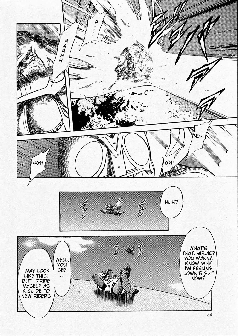 Kamen Rider Spirits Chapter 66 page 5 - Chapter 66: Hell Wheel