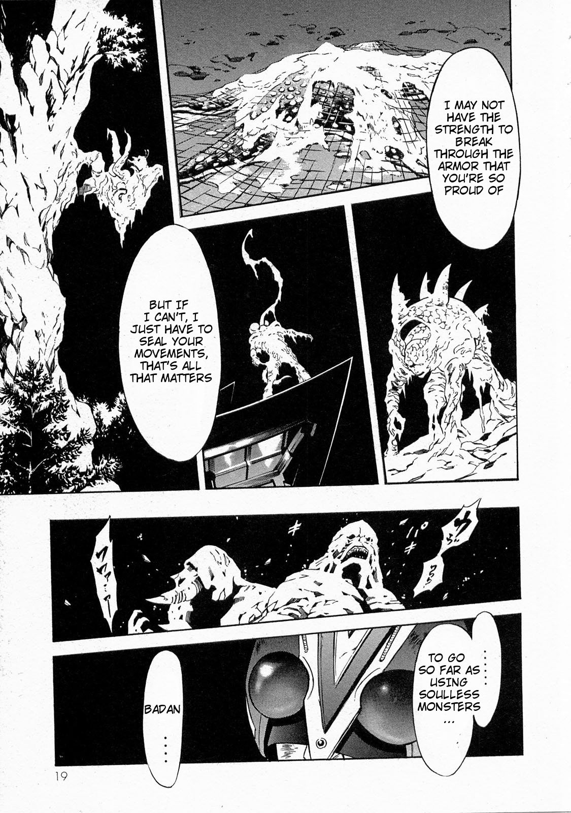 Kamen Rider Spirits Chapter 69 page 19 - Chapter 69: Whirlpool