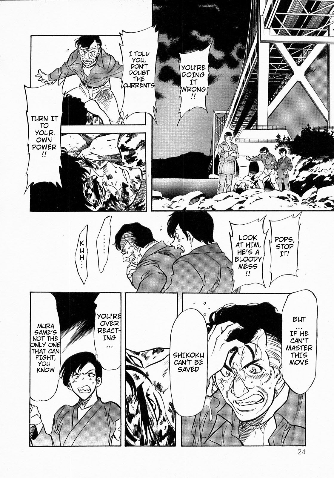 Kamen Rider Spirits Chapter 69 page 24 - Chapter 69: Whirlpool