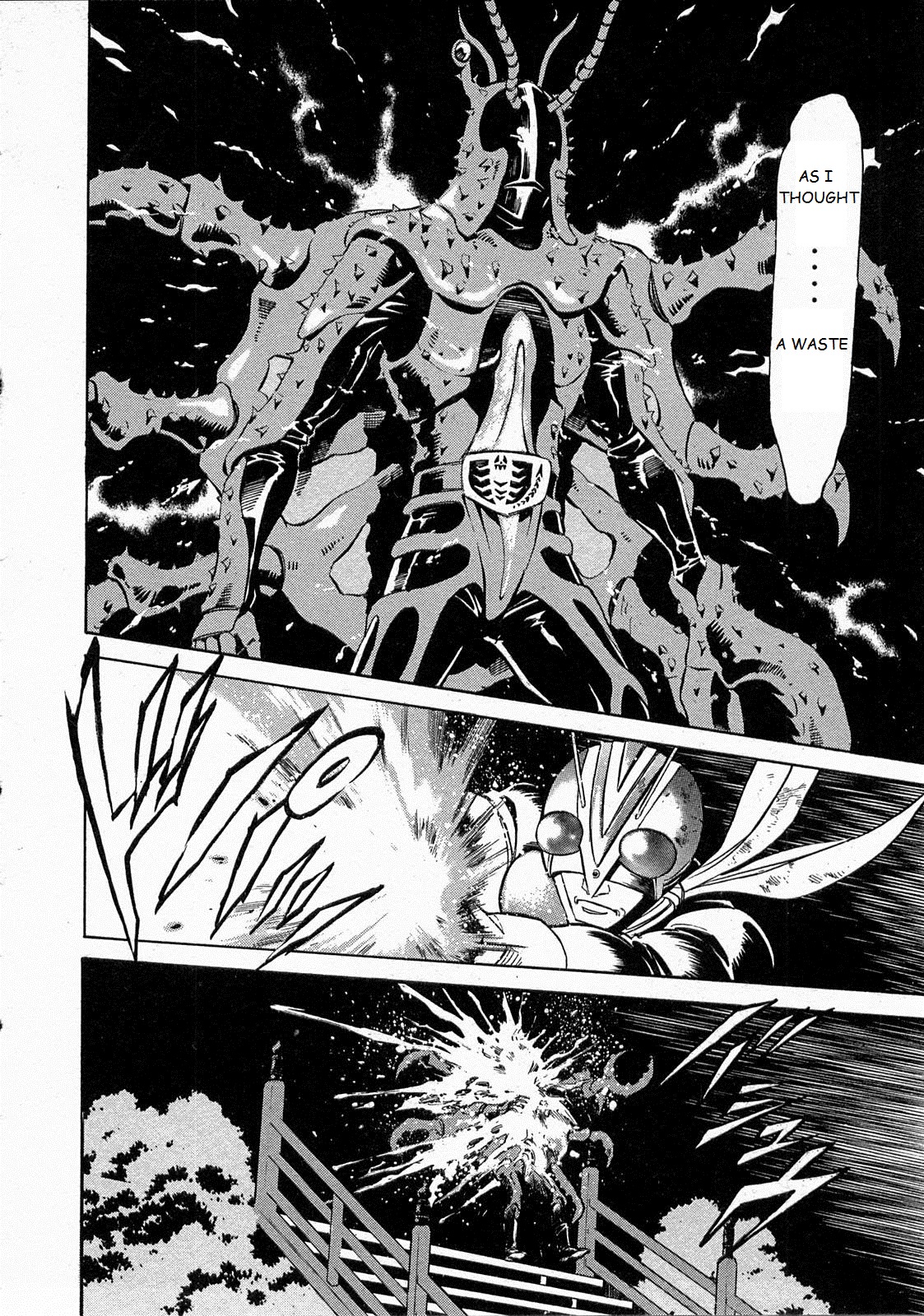 Kamen Rider Spirits Chapter 70 page 28 - Chapter 70: New Killer Technique