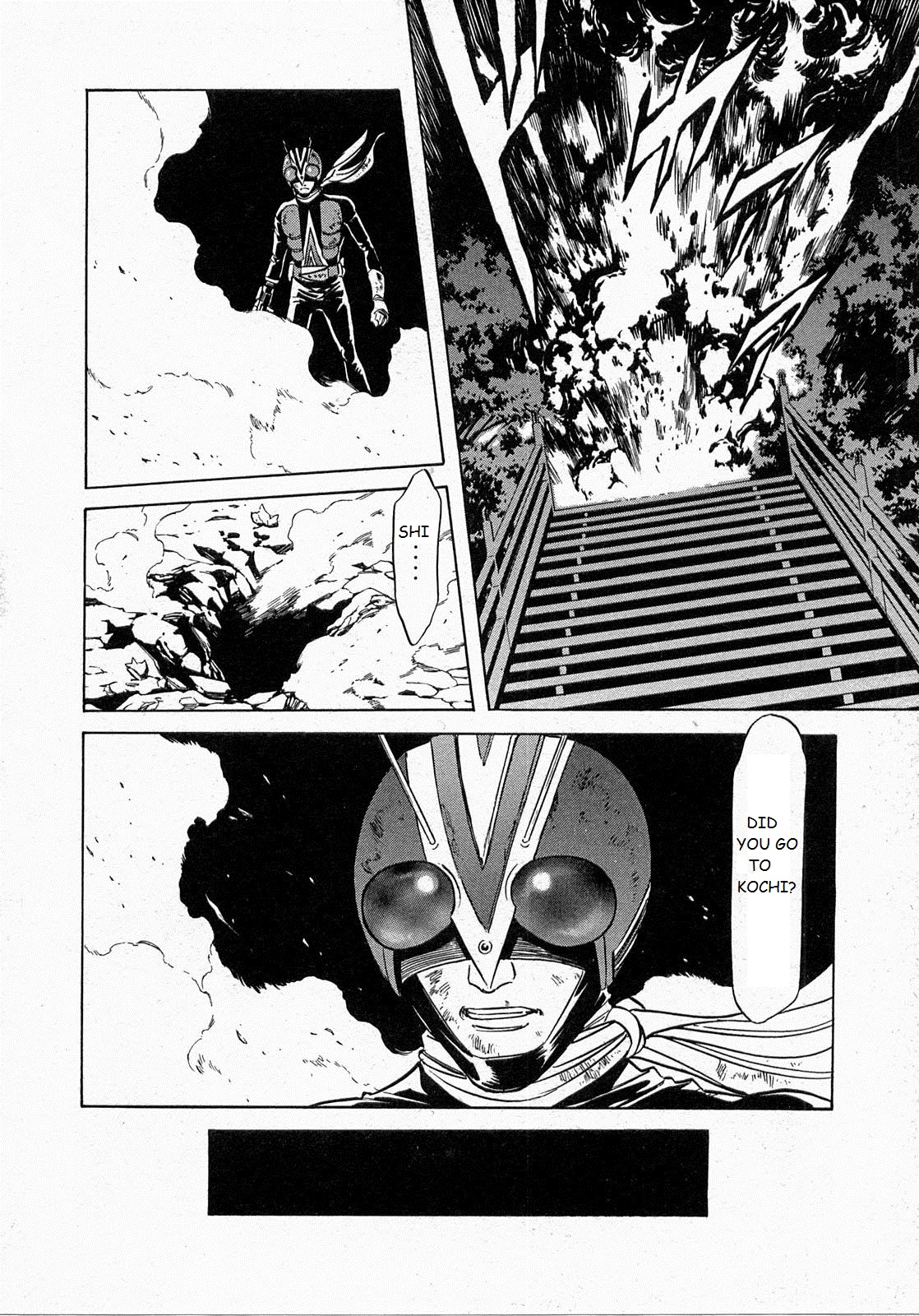 Kamen Rider Spirits Chapter 70 page 30 - Chapter 70: New Killer Technique