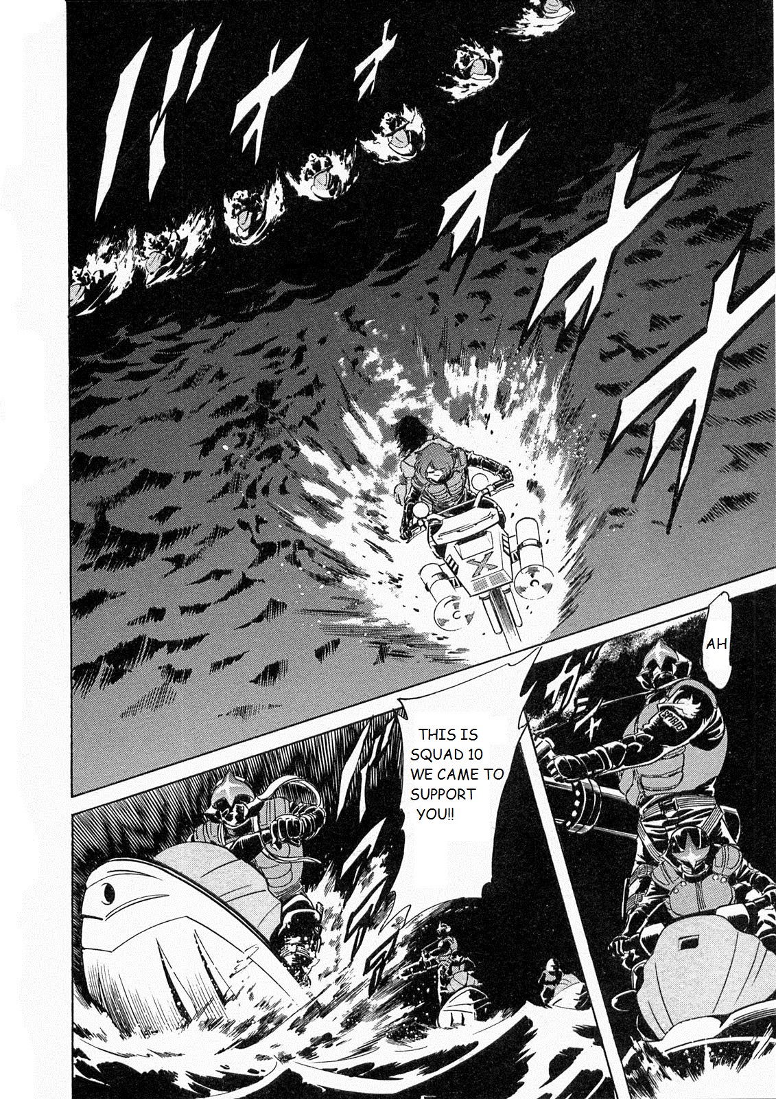 Kamen Rider Spirits Chapter 70 page 40 - Chapter 70: New Killer Technique