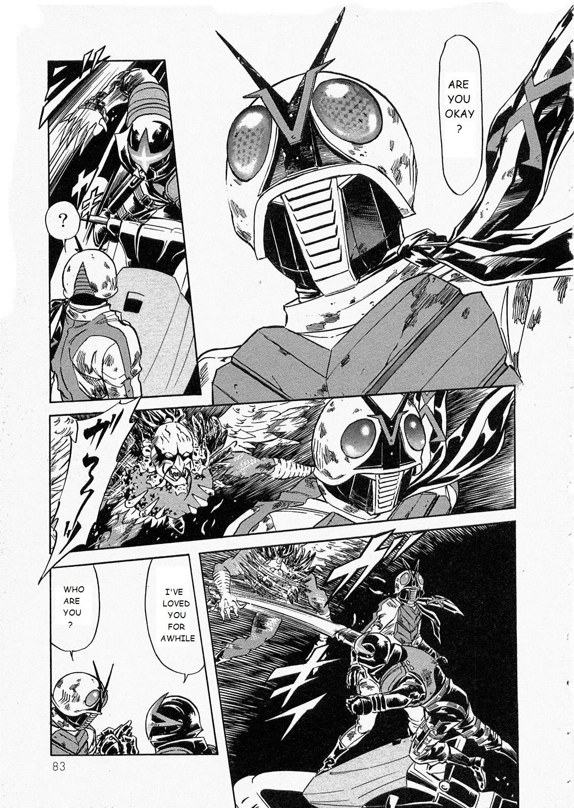 Kamen Rider Spirits Chapter 71 page 5 - Chapter 71: The Battle