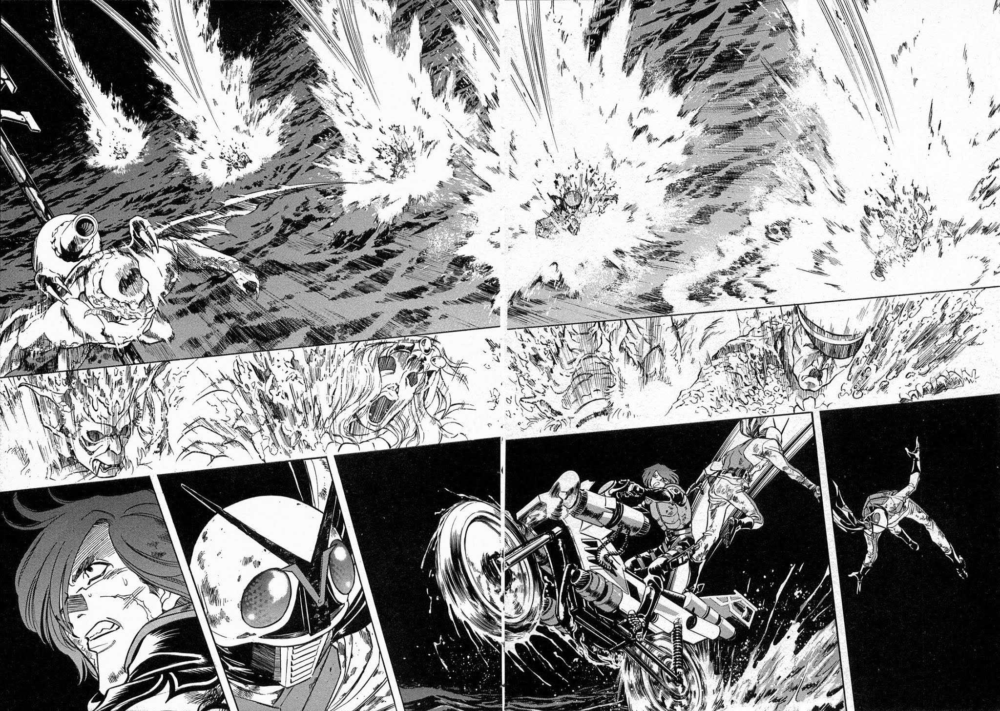Kamen Rider Spirits Chapter 71 page 8 - Chapter 71: The Battle