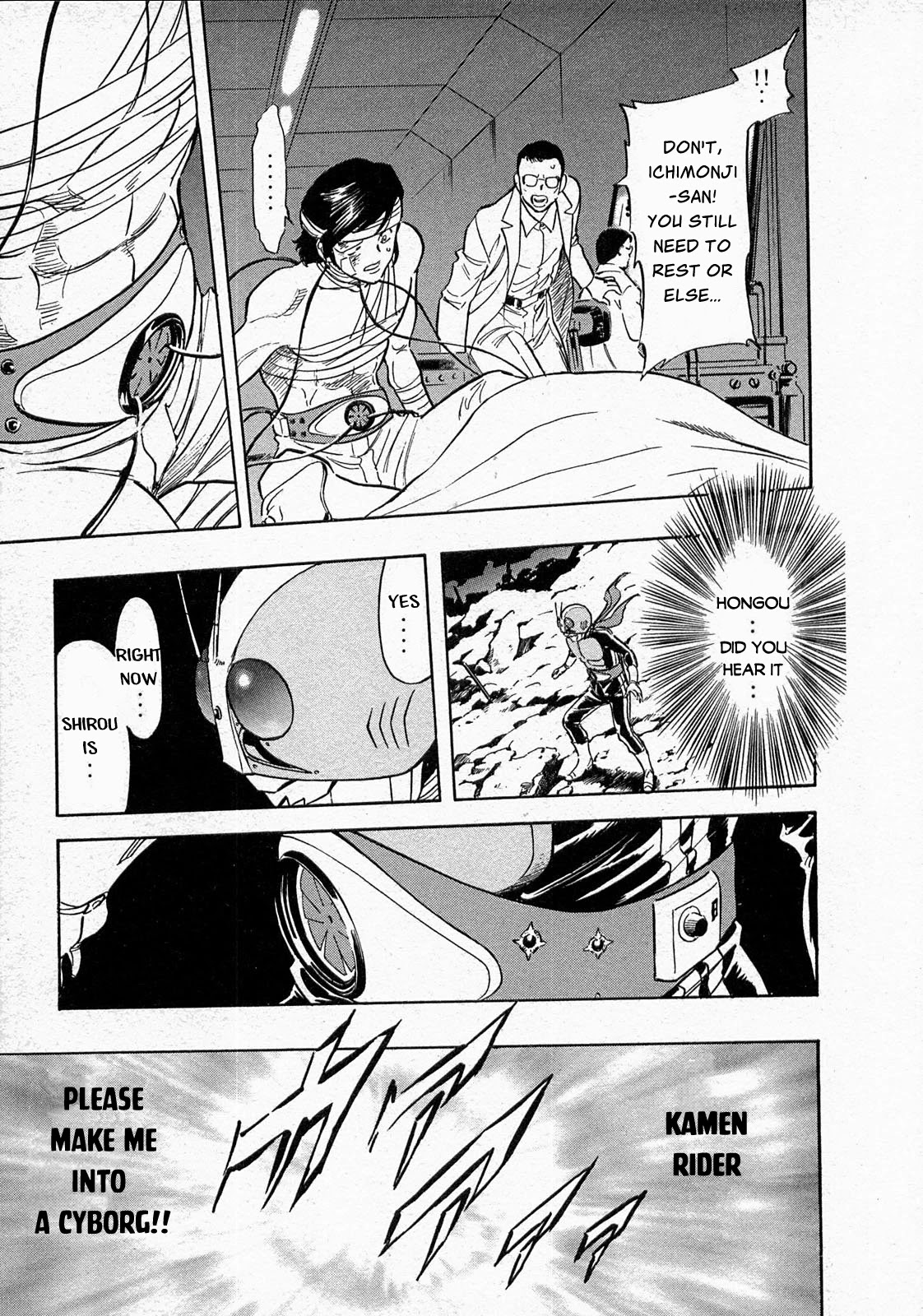 Kamen Rider Spirits Chapter 72 page 35 - Chapter 72: Belt of Life