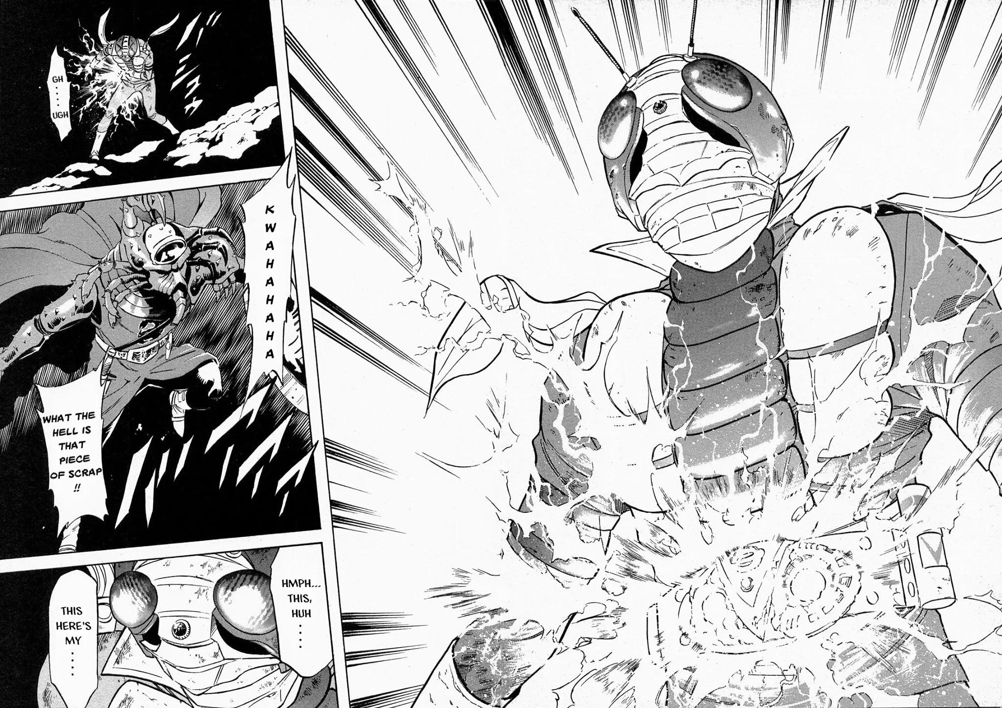 Kamen Rider Spirits Chapter 72 page 36 - Chapter 72: Belt of Life