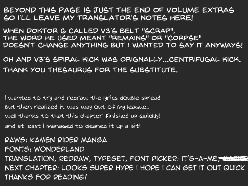 Kamen Rider Spirits Chapter 73 page 23 - Chapter 73: The Immortal Man