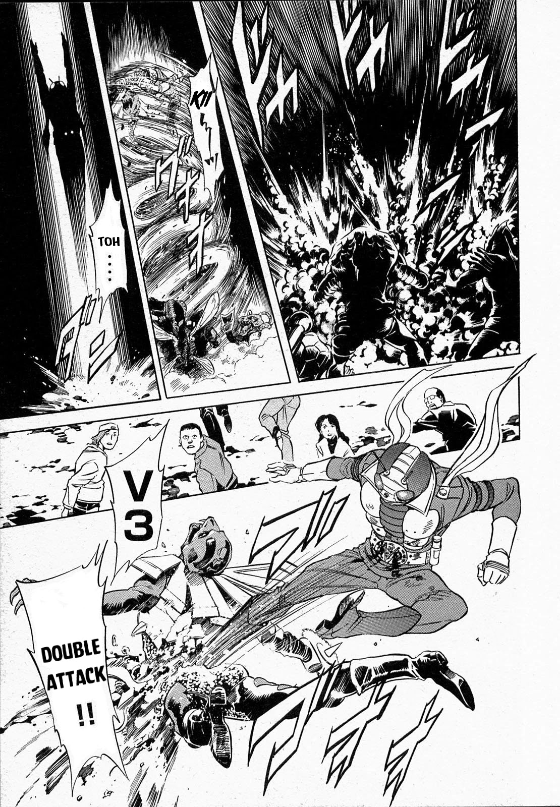 Kamen Rider Spirits Chapter 73 page 9 - Chapter 73: The Immortal Man
