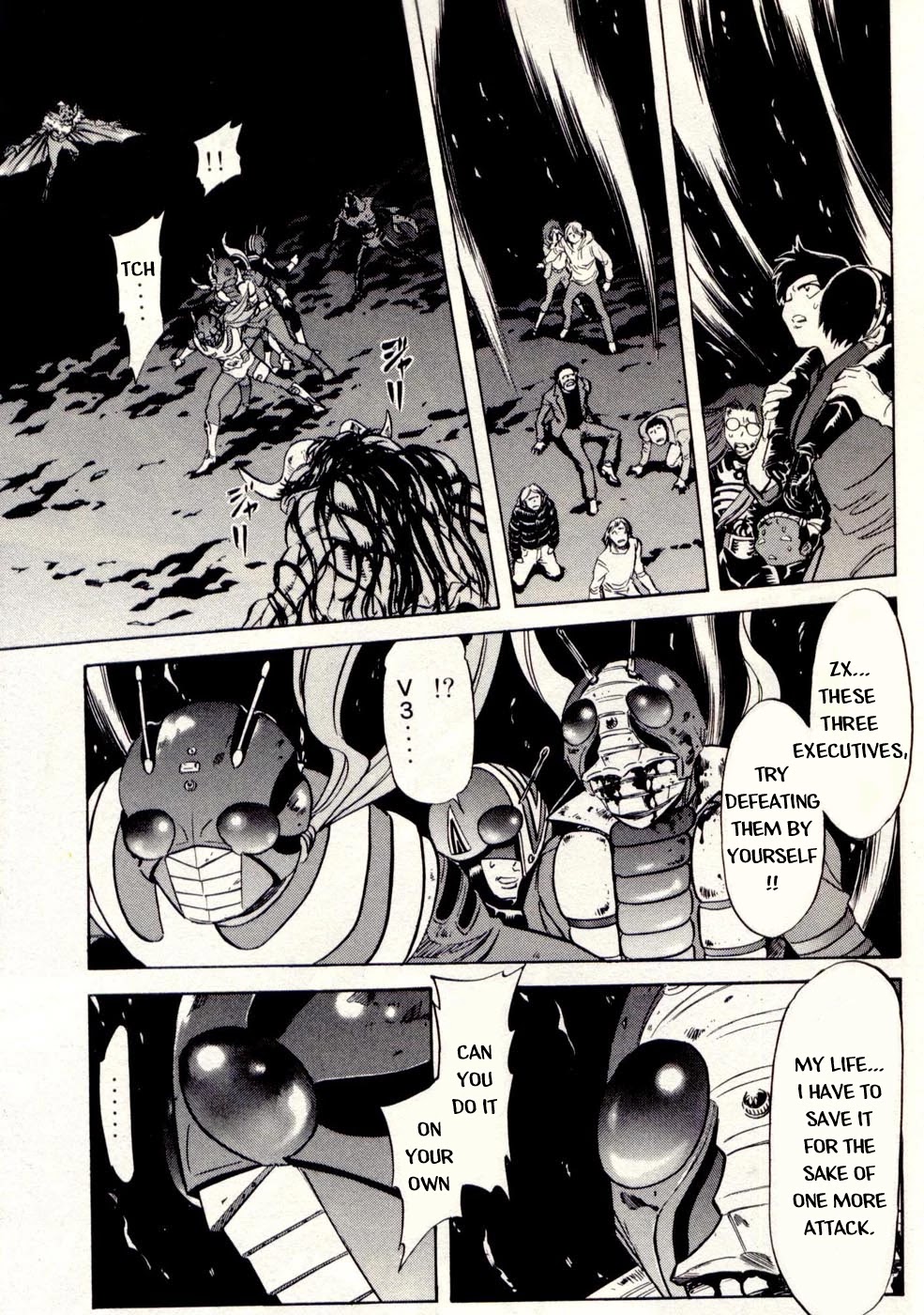 Kamen Rider Spirits Chapter 74 page 22 - Chapter 74: Inheritance