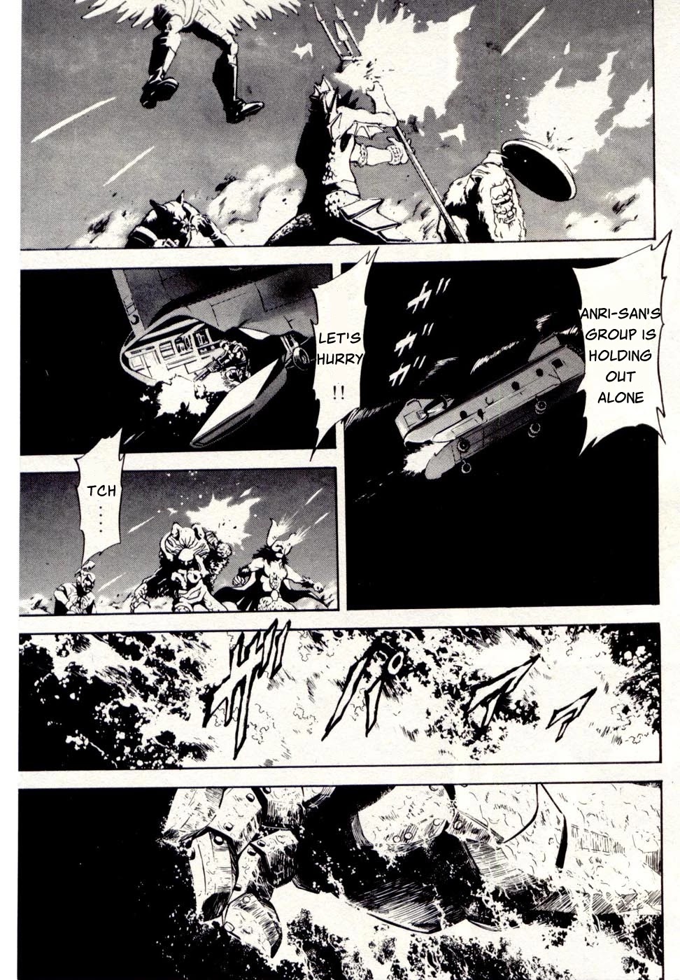 Kamen Rider Spirits Chapter 76 page 14 - Chapter 76: Movement