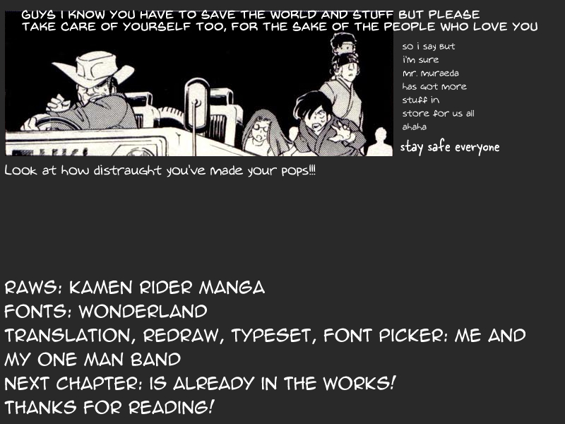 Kamen Rider Spirits Chapter 76 page 30 - Chapter 76: Movement