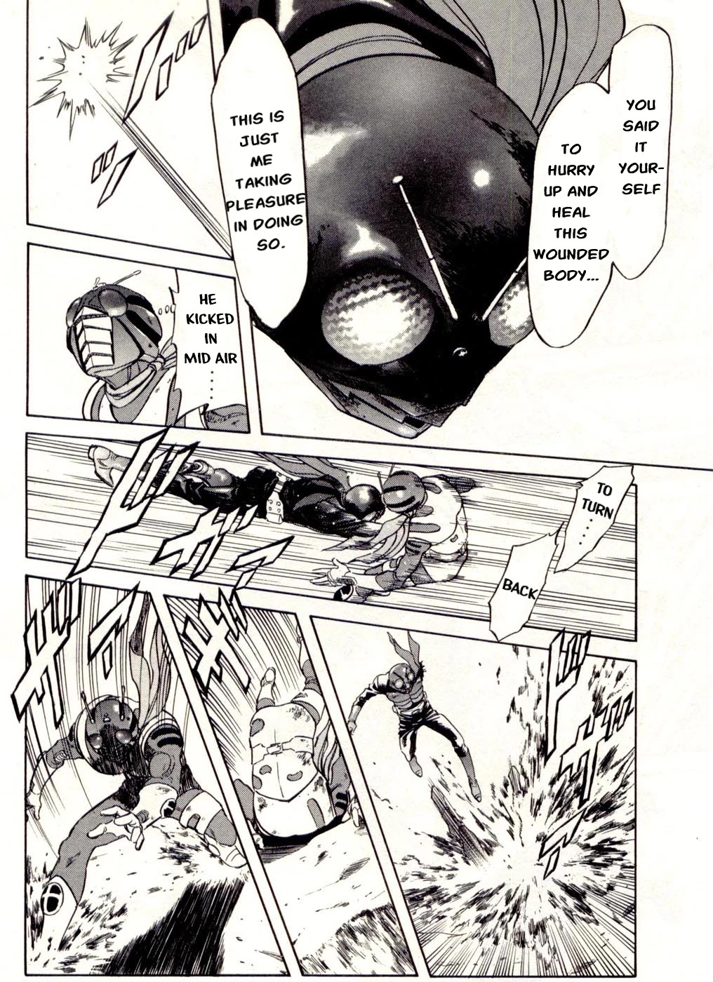 Kamen Rider Spirits Chapter 77 page 10 - Chapter 77: Evolution