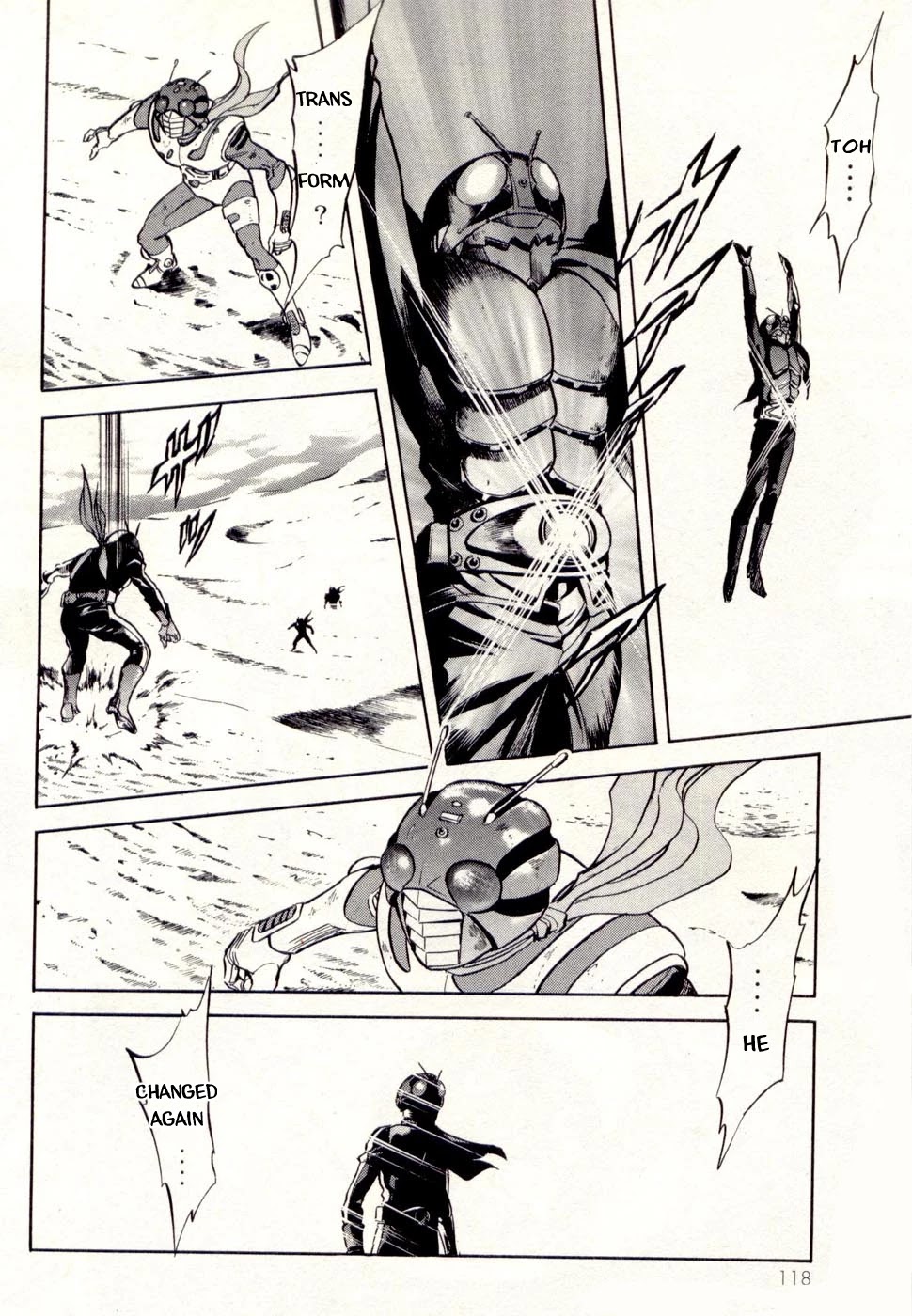 Kamen Rider Spirits Chapter 77 page 18 - Chapter 77: Evolution