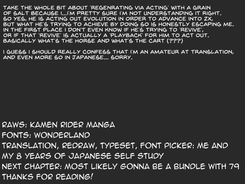 Kamen Rider Spirits Chapter 77 page 28 - Chapter 77: Evolution