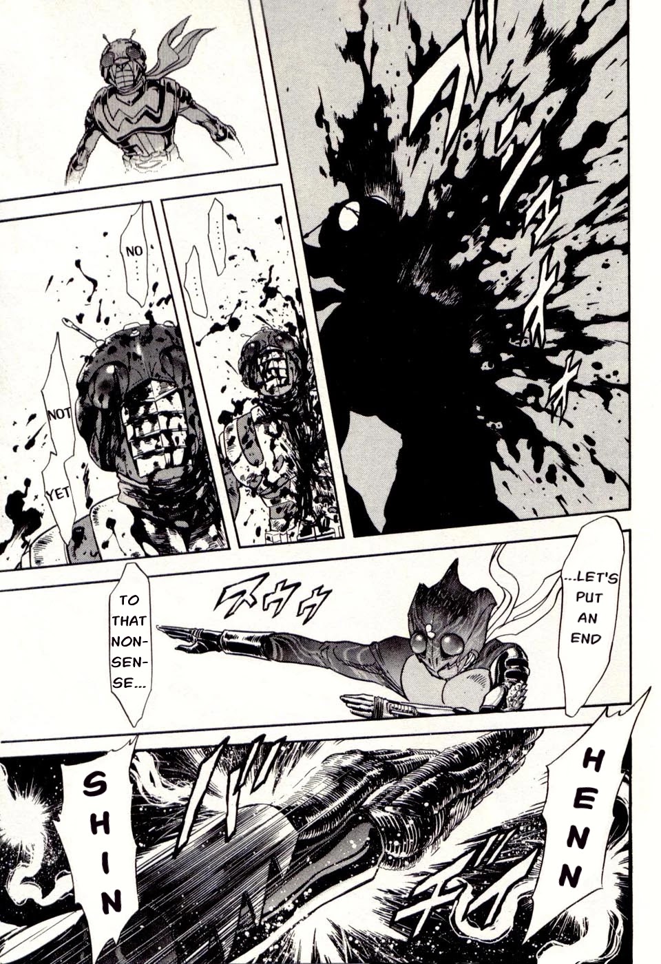 Kamen Rider Spirits Chapter 78 page 32 - Chapter 78: Re-Evolution