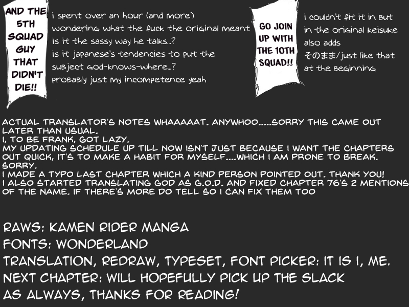 Kamen Rider Spirits Chapter 81 page 29 - Chapter 81: Desire to Exceed
