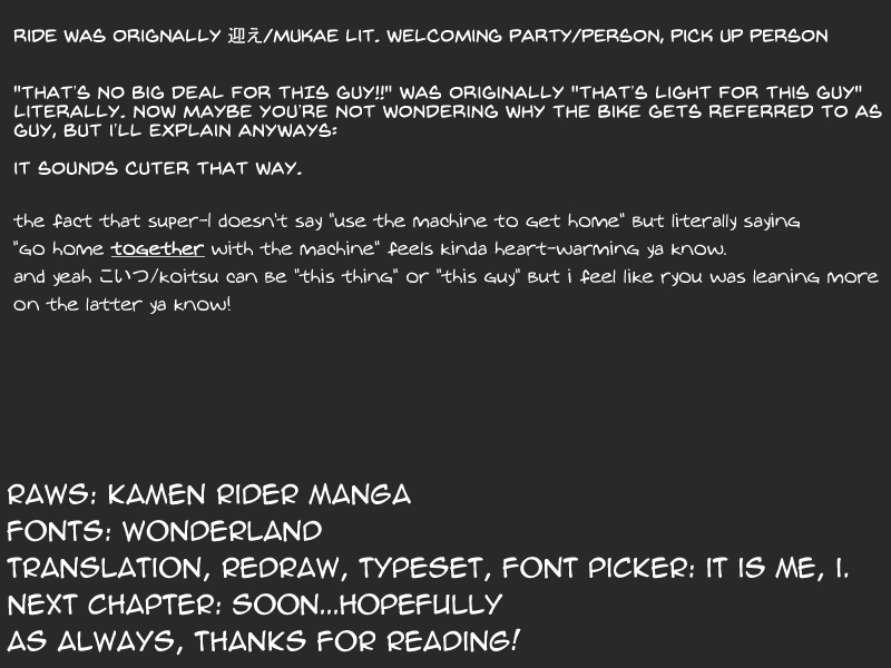 Kamen Rider Spirits Chapter 82 page 30 - Chapter 82: Return