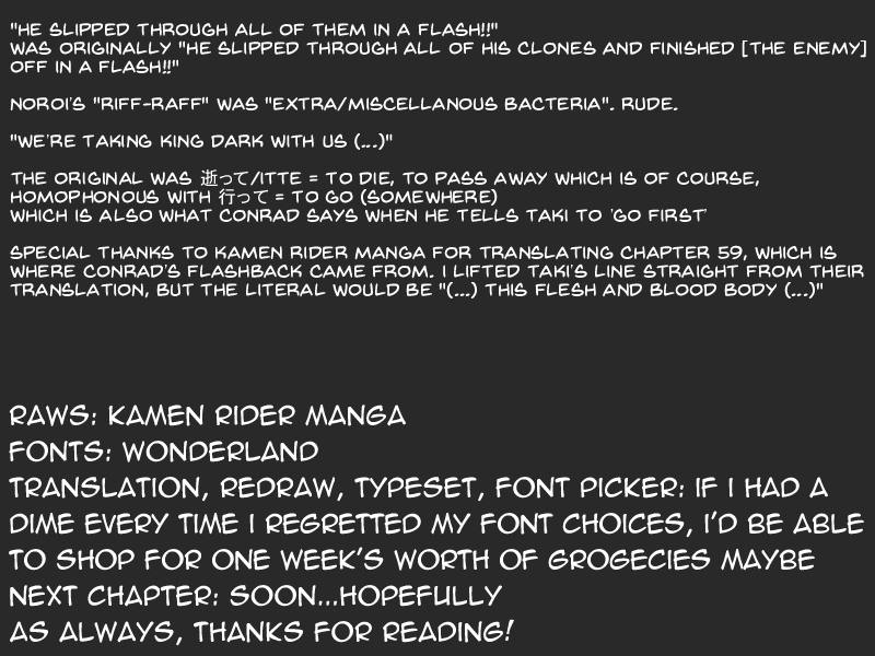 Kamen Rider Spirits Chapter 84 page 22 - Chapter 84: With the Soul