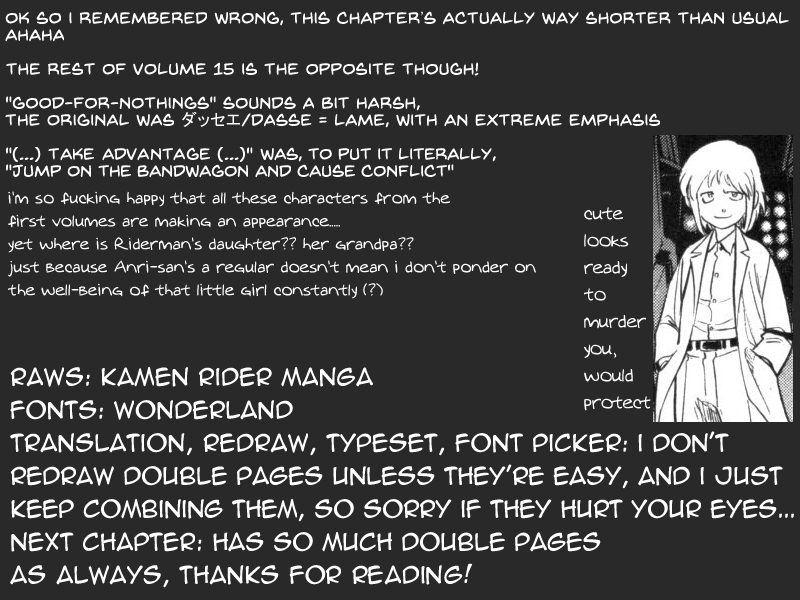 Kamen Rider Spirits Chapter 87 page 21 - Chapter 87: Shift