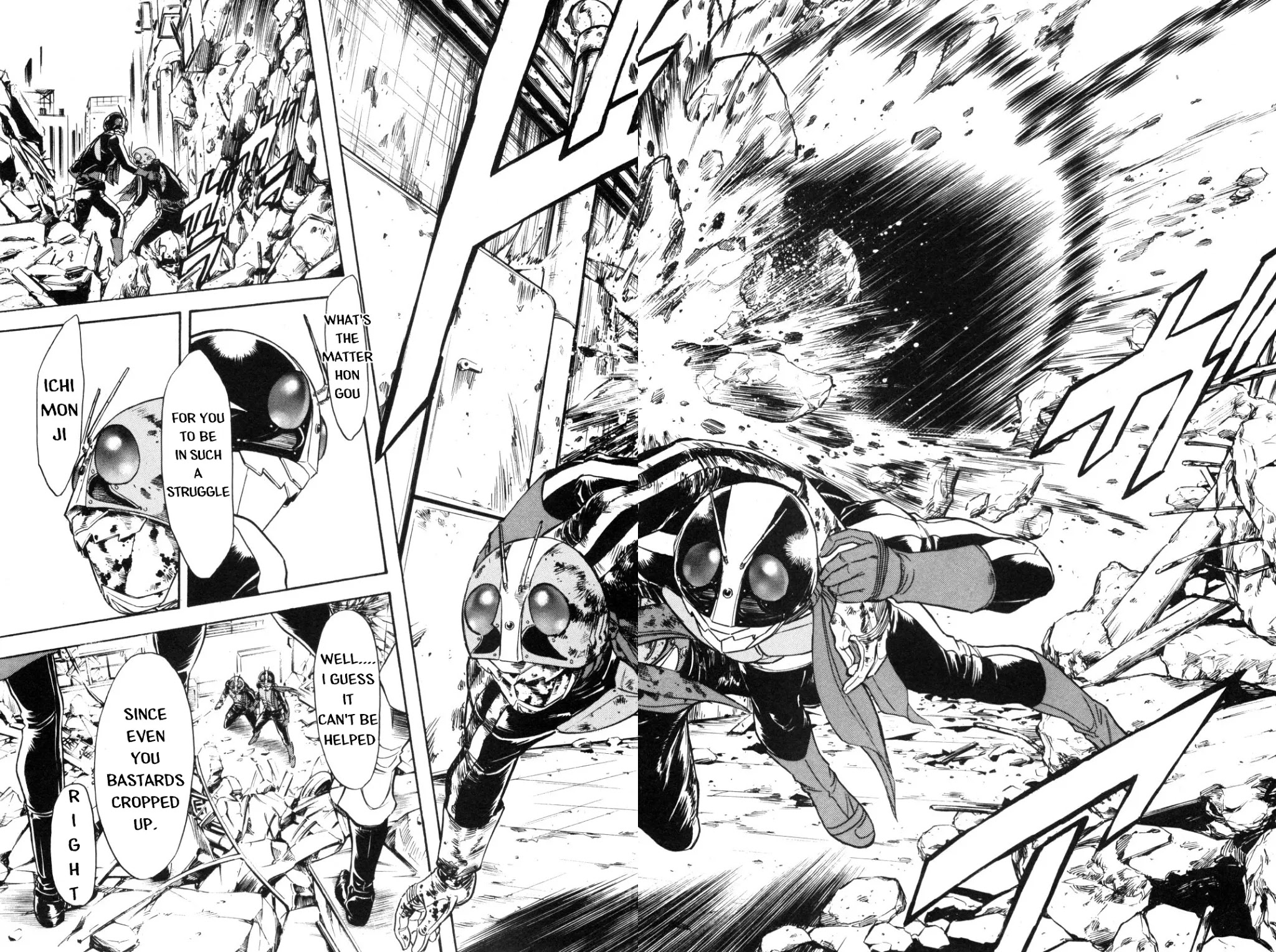 Kamen Rider Spirits Chapter 88 page 19 - Chapter 88: The Shadow's Trump Card