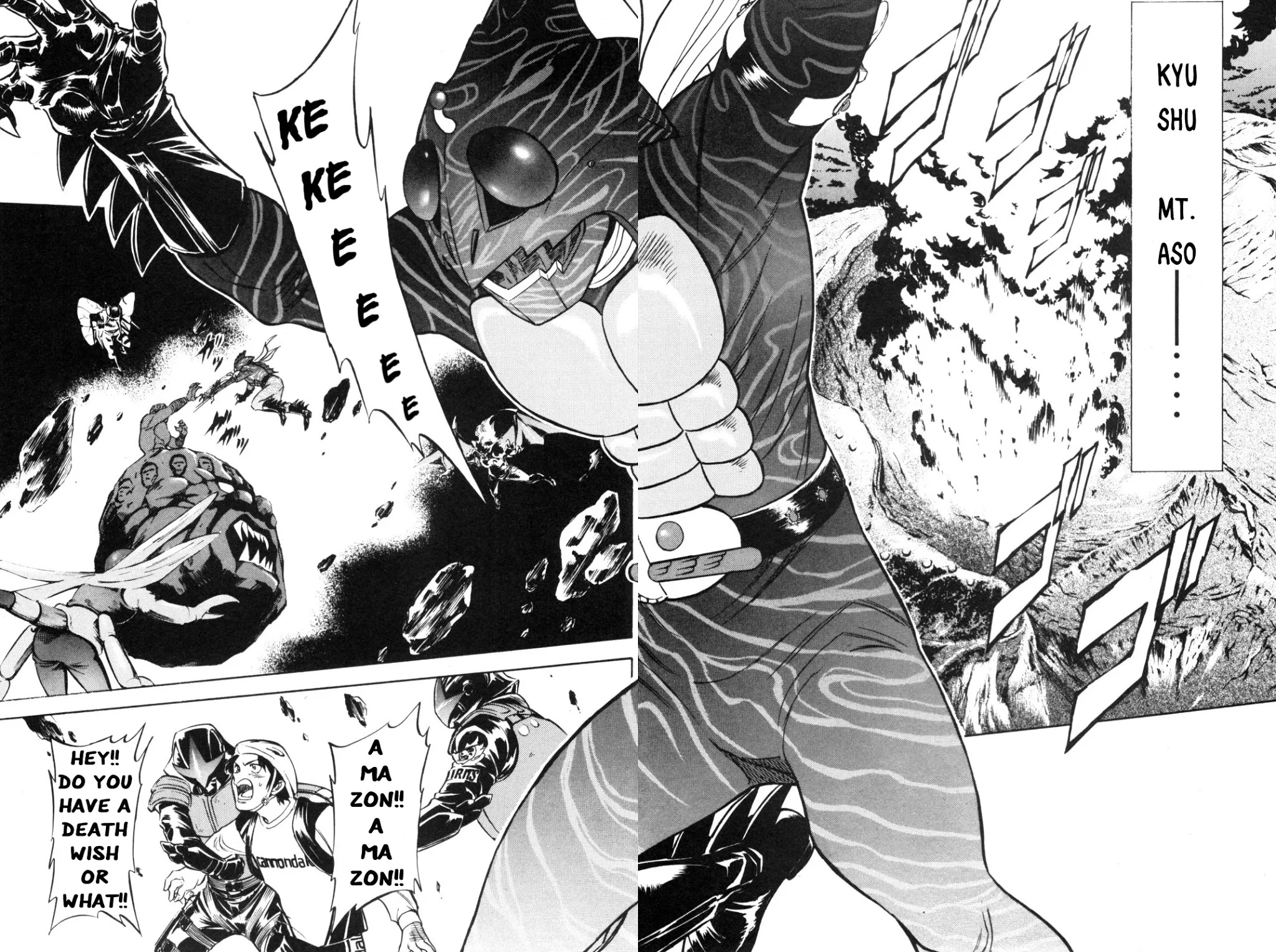 Kamen Rider Spirits Chapter 88 page 23 - Chapter 88: The Shadow's Trump Card
